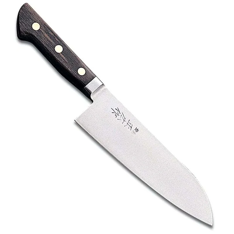 Masahiro Carbon Steel Santoku Knife